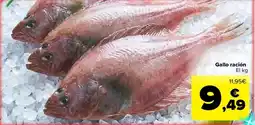 Carrefour Gallo racion oferta