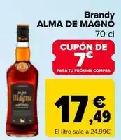 Carrefour Alma de magno - brandy oferta