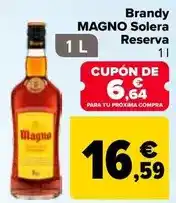 Carrefour Magno - brandy solera reserva oferta