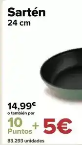 Carrefour Sartén 24 cm oferta