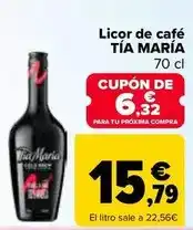 Carrefour Tia maría - licor de cafe oferta