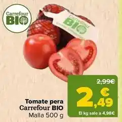 Carrefour Carrefour bio - tomate pera oferta