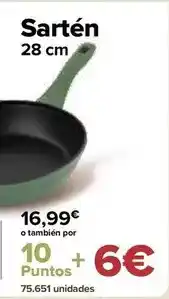 Carrefour Sartén 28 cm oferta