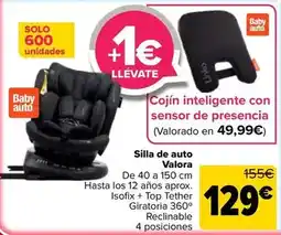 Carrefour Baby auto - silla de auto valora oferta