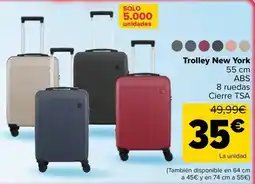 Carrefour Trolley new york oferta