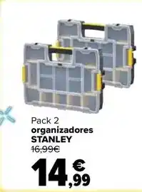 Carrefour Stanley - pack 2 organizadores oferta