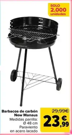 Carrefour Barbacoa de carbon new manaus oferta