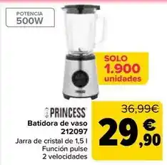 Carrefour Princess - batidora de vaso 212097 oferta