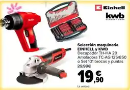 Carrefour Einhell/kwb - seleccion maquinaria oferta