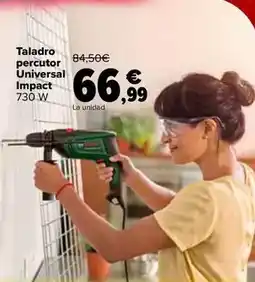 Carrefour Bosch - taladro percutor universal impact oferta