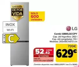 Carrefour Lg - combi gbbsj2ccpy oferta