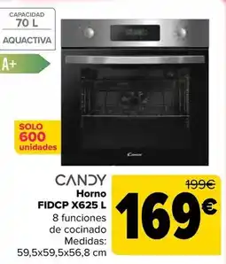 Carrefour Candy - horno fidcp x625 l oferta