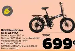 Carrefour Nilox - bicicleta electrica x5 pro oferta