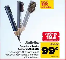 Carrefour Babyliss - secador alisador airwand as6550e oferta