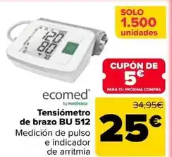 Carrefour Ecomed - tensiometro de brazo bu 512 oferta