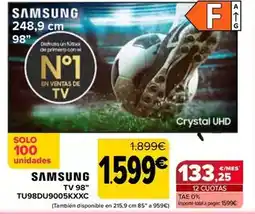 Carrefour Samsung - tv 98 tu98du9005kxxc oferta