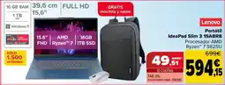 Carrefour Lenovo - portatil ideapad slim 3 15abr8 oferta