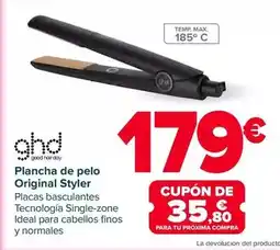 Carrefour Ghd - plancha de pelo original styler oferta