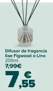 Carrefour Difusor de fragancia ilae figwood o lino oferta