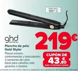 Carrefour Ghd - plancha de pelo gold styler oferta