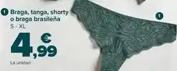 Carrefour Tex - braga tanga shorty o braga brasileña oferta