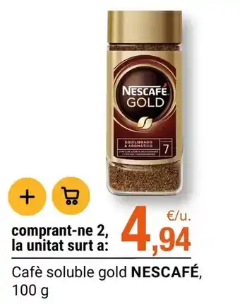 Nescafé - café soluble gold