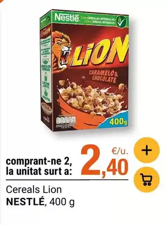 Nestlé - cereals lion