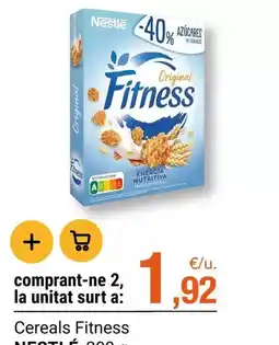 BonpreuEsclat Nestlé - cereals fitness oferta
