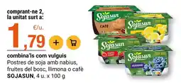 BonpreuEsclat Sojasun - postres de soja amb nabius oferta