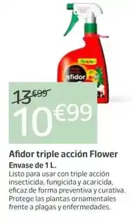 Jardiland Flower - afidor triple accion oferta