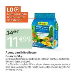 Jardiland Flower - abono azul nitroflower oferta
