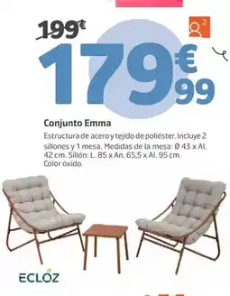 Jardiland Ecloz - conjunto emma oferta