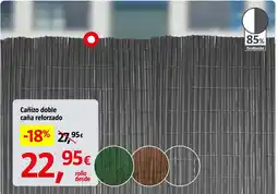 Bauhaus Cañizo doble caña reforzado oferta