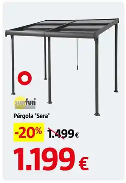 Bauhaus Pérgola 'Sera' oferta