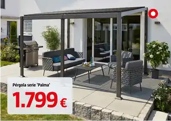 Pérgola serie 'Palma'