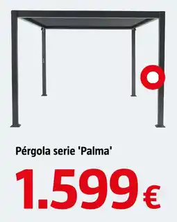 Bauhaus Pérgola serie 'Palma' oferta