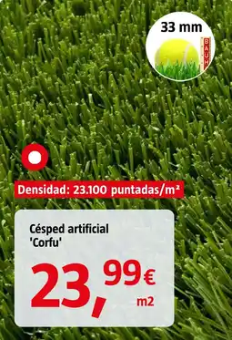 Bauhaus Césped artificial 'Corfu' oferta