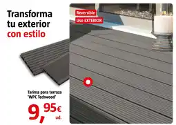 Bauhaus Tarima para terraza 'WPC Techwood' oferta