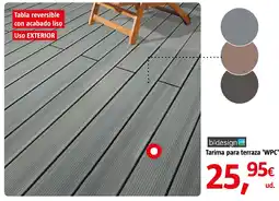 Bauhaus Tarima para terraza 'WPC' oferta