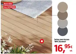 Bauhaus Tarima para terraza 'WPC Duratech' oferta