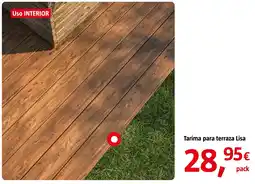Bauhaus Tarima para terraza Lisa oferta