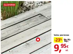 Bauhaus Tarima para terraza oferta