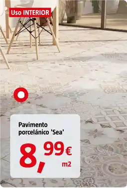 Bauhaus Pavimento porcelánico 'Sea' oferta