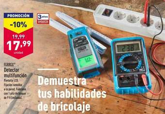 ALDI Detector Multifunción oferta