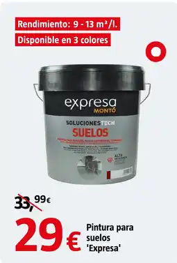 Bauhaus Pintura para suelos 'Expresa' oferta