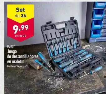 ALDI Juego De Destornilladores En Maletin oferta