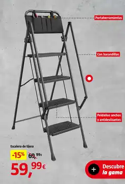 Bauhaus Escalera de tijera oferta