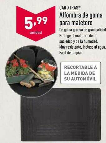 ALDI Alfombra De Goma Para Maletero oferta
