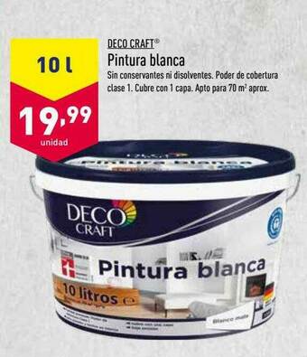 ALDI Pintura Blanca oferta