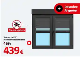 Bauhaus Ventana de PVC practicable-oscilobatiente oferta